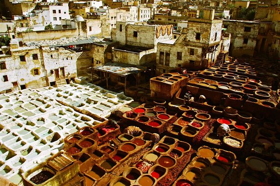 La tannerie de Fès